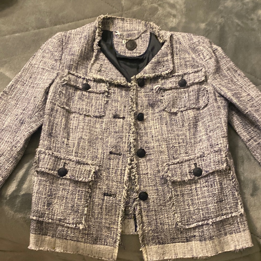 Trussardi Tweed Jacket New without Tag